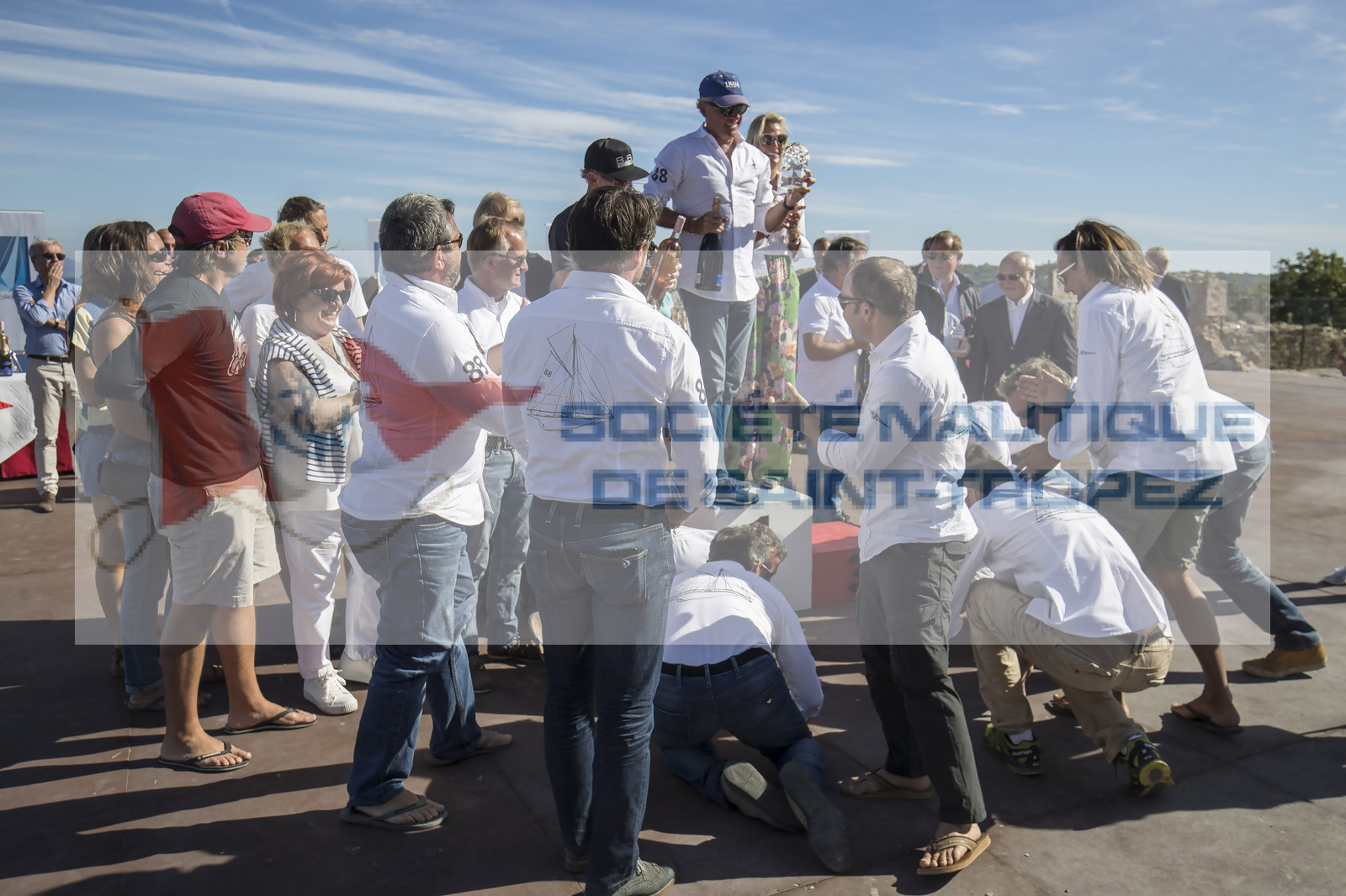 06 10 2017, Saint-Tropez (FRA,83), Les Voiles de Saint-Tropez 2017, jour , Remise des prix