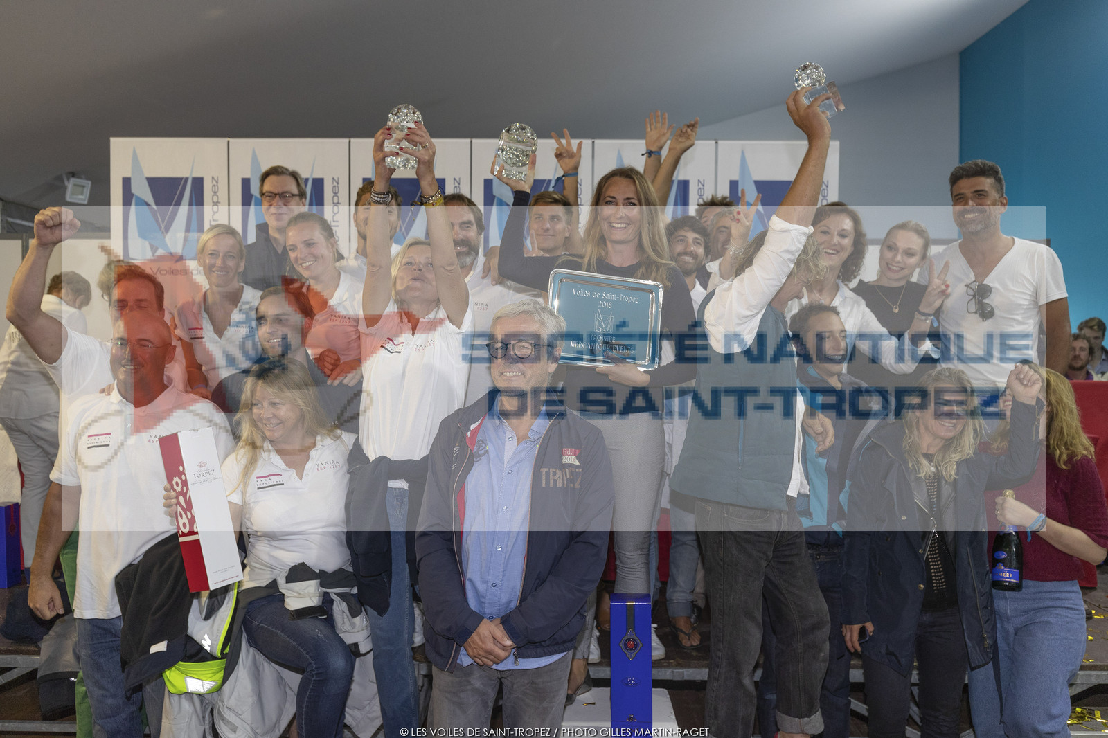 7 10 2018 Saint-Tropez (FRA,83), LEs Voiles de Saint-Tropez 2018, jour 8, prize giving