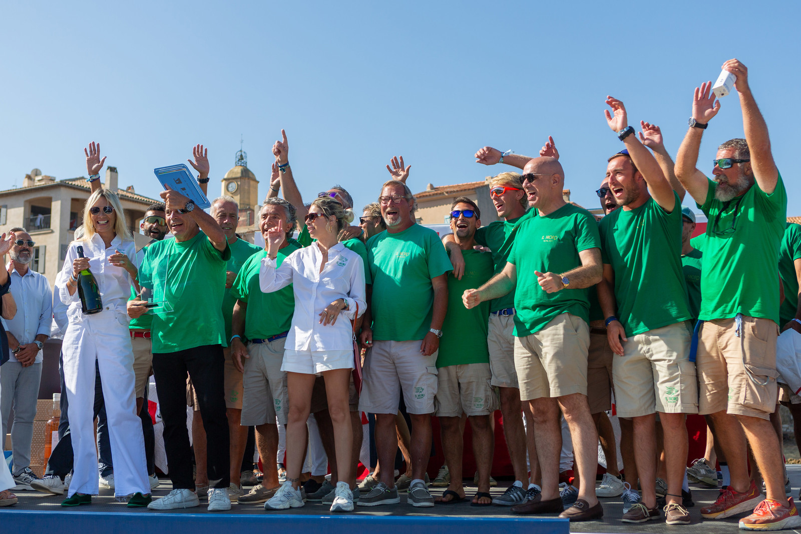 08 10 2023, Saint-Tropez (FRA,83), Les Voiles de Saint-Tropez 2023, Prizegiving classics and moderns