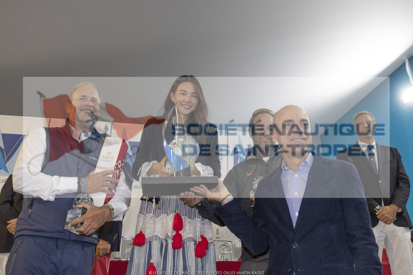 7 10 2018 Saint-Tropez (FRA,83), LEs Voiles de Saint-Tropez 2018, jour 8, prize giving