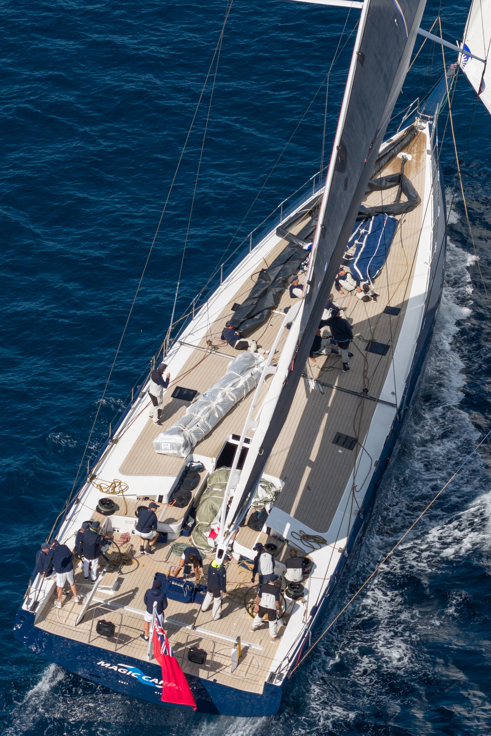 27 09 2025, Saint-Tropez (FRA), Voiles de Saint-Tropez 2025, Trainings, Magic Carpet E