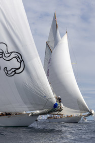 30 09 2022, Saint-Tropez (FRA,83), Voiles de Saint-Tropez 2022, Jour 7, régtes de petit temps