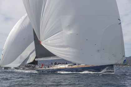 02 10 2022, Saint-Tropez (FRA,83), Voiles de Saint-Tropez 2022,  entraînement des maxis