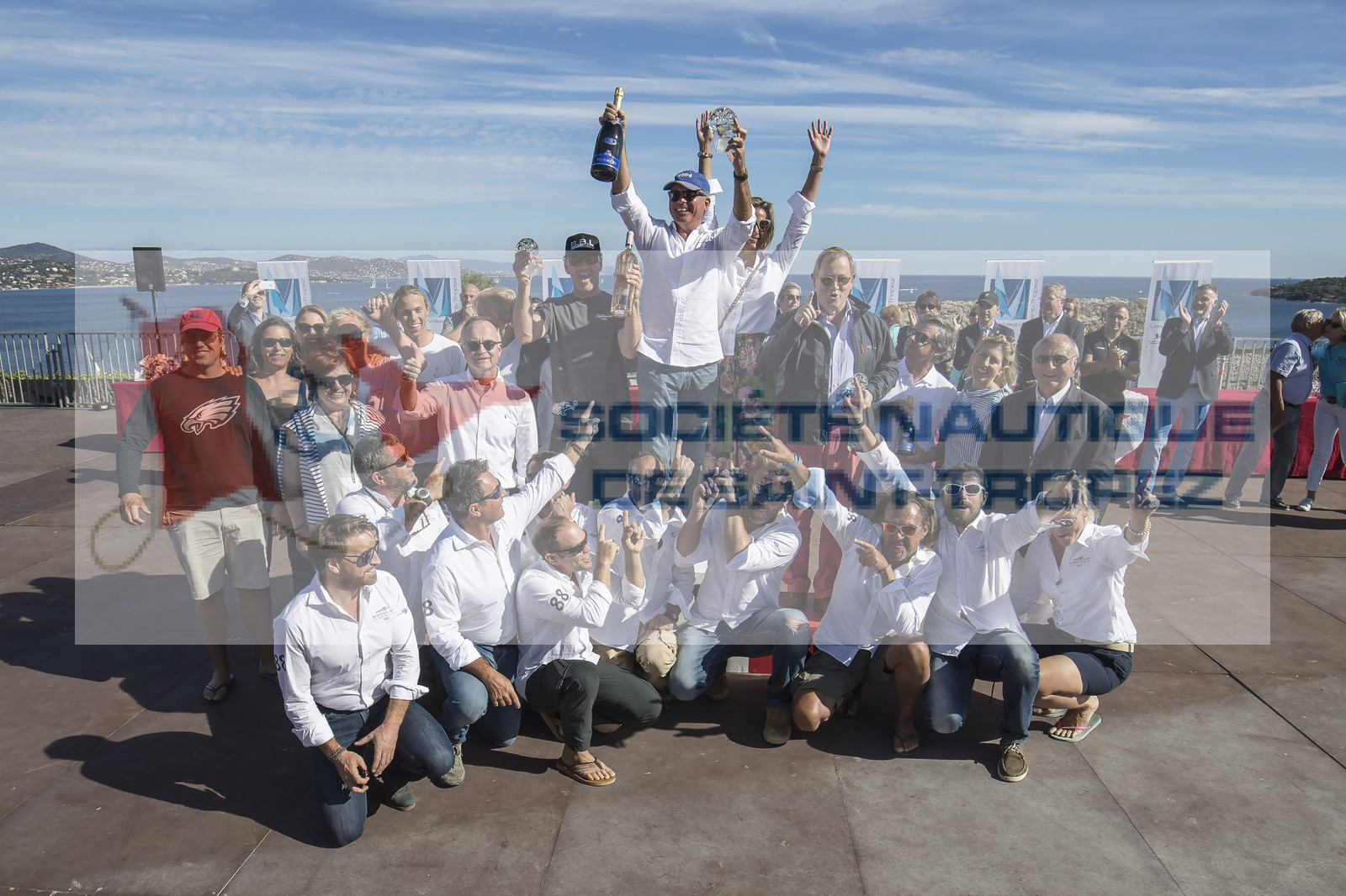 06 10 2017, Saint-Tropez (FRA,83), Les Voiles de Saint-Tropez 2017, jour , Remise des prix