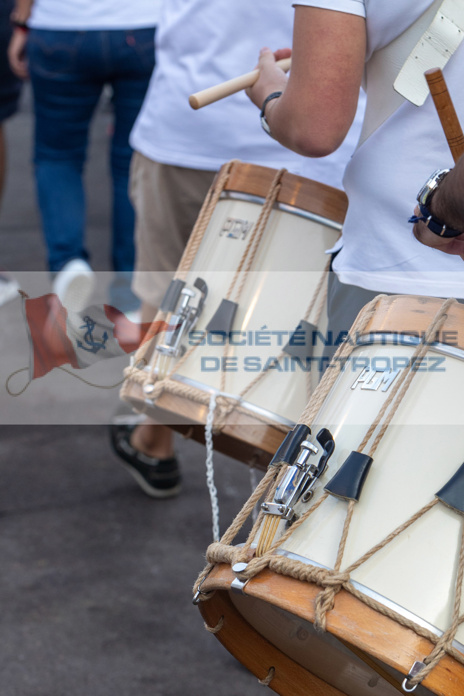 05 10 2023, Saint-Tropez (FRA,83), Les Voiles de Saint-Tropez 2023, Race Day 5, Défilé des minots de St Tropez