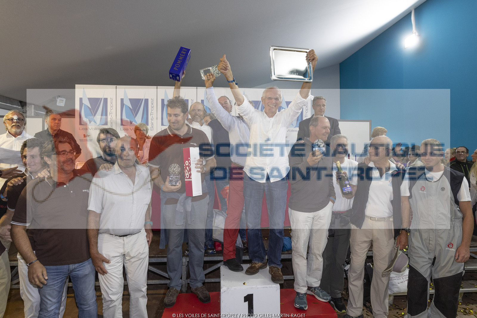 7 10 2018 Saint-Tropez (FRA,83), LEs Voiles de Saint-Tropez 2018, jour 8, prize giving