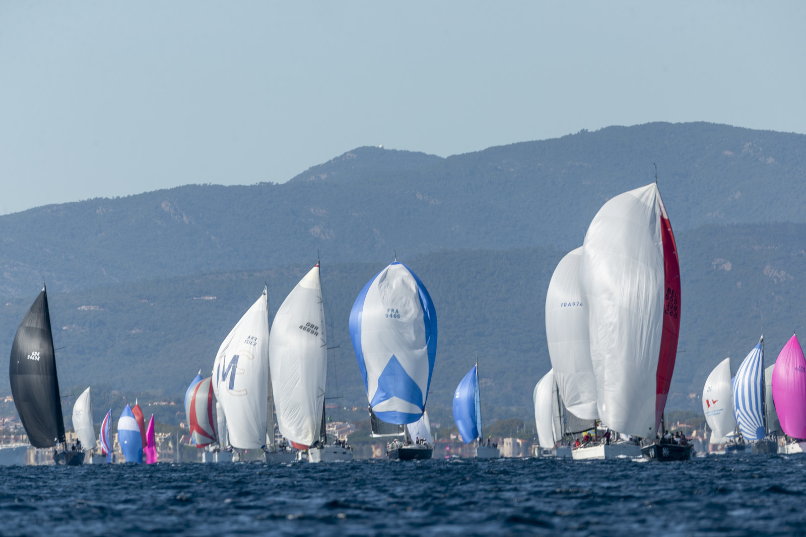26 09 2022, Saint-Tropez (FRA,83), Voiles de Saint-Tropez 2022, Premier jour de course pour les IRC - ENtraînements pour les classiques