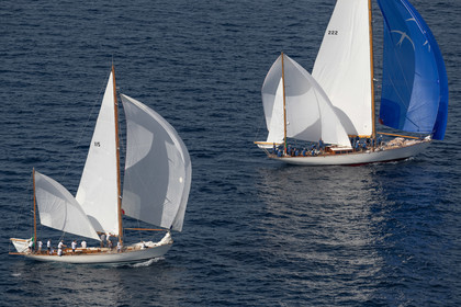 03 10 2023, Saint-Tropez (FRA,83), Les Voiles de Saint-Tropez 2023, Race Day 3, Trophée Rolex, Stormy Weather, Baruna