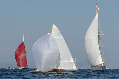 30 09 2018, Saint-Tropez (FRA, 83), Les Voiles de Saint-Tropez 2018, arrivée de Cannes-Saint-Tropez, Coupe du Yacht Club de France