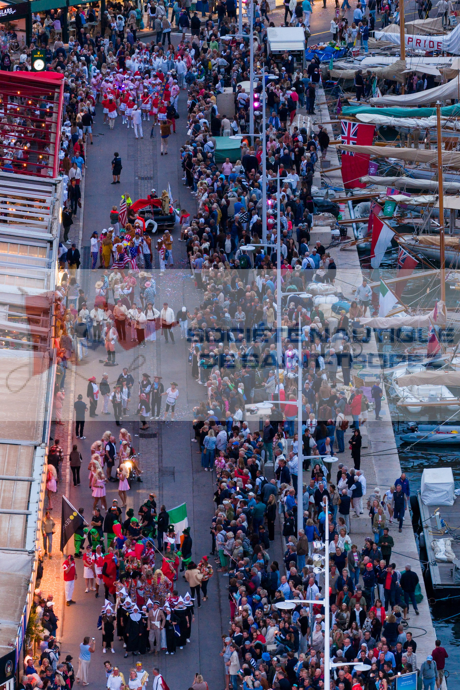 02 10 2025, Saint-Tropez (FRA), Les Voiles de SAint-Tropez 2025, Défilé des équipages