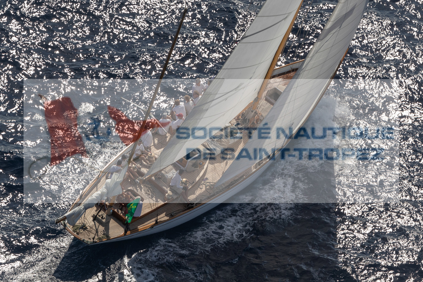 03 10 2023, Saint-Tropez (FRA,83), Les Voiles de Saint-Tropez 2023, Race Day 3, Trophée Rolex, Varuna 1939