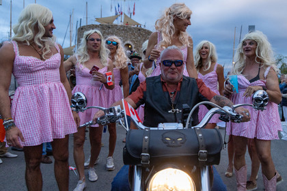 02 10 2025, Saint-Tropez (FRA), Les Voiles de SAint-Tropez 2025, Défilé des équipages