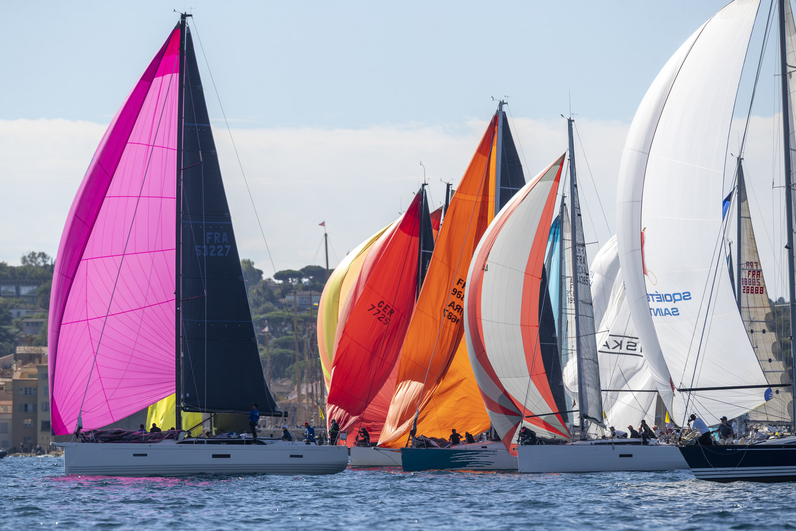26 09 2022, Saint-Tropez (FRA,83), Voiles de Saint-Tropez 2022, Premier jour de course pour les IRC - ENtraînements pour les classiques