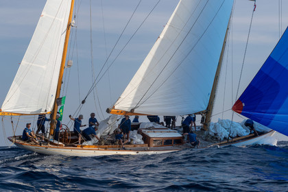04 10 2023, Saint-Tropez (FRA,83), Les Voiles de Saint-Tropez 2023, Race Day 4, Trophée Rolex, Baruna