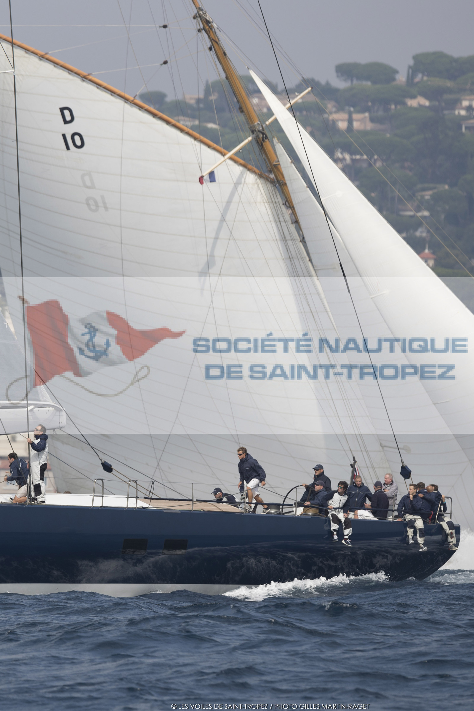 01 10 2017, Saint-Tropez (FRA,83), Les Voiles de Saint-Tropez 2017, Entrainements libres et arrivée de la Coupe du Yacht Club de France