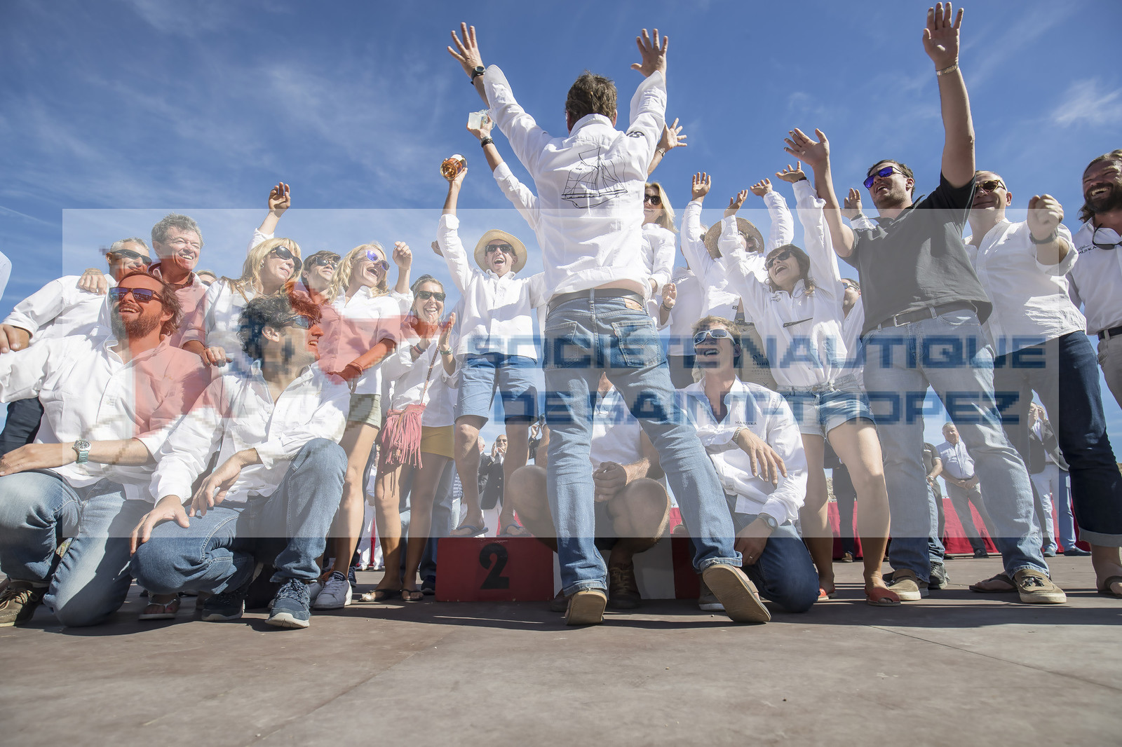 06 10 2017, Saint-Tropez (FRA,83), Les Voiles de Saint-Tropez 2017, jour , Remise des prix