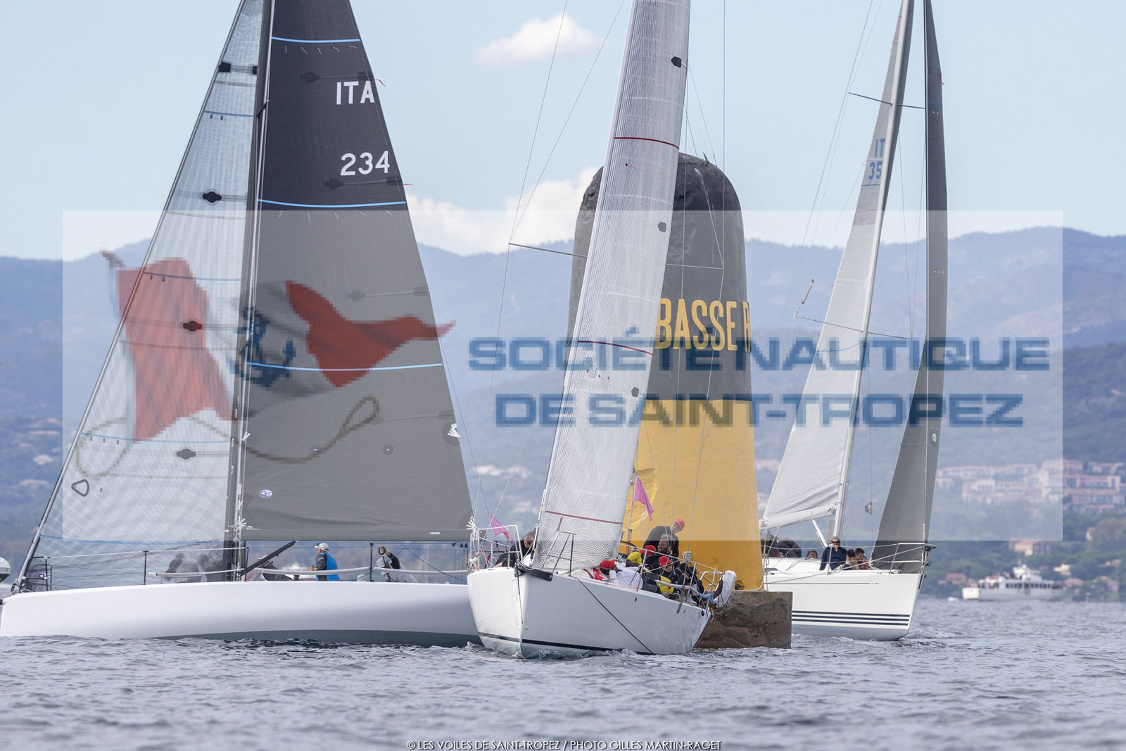 30 09 2022, Saint-Tropez (FRA,83), Voiles de Saint-Tropez 2022, Jour 7, régtes de petit temps