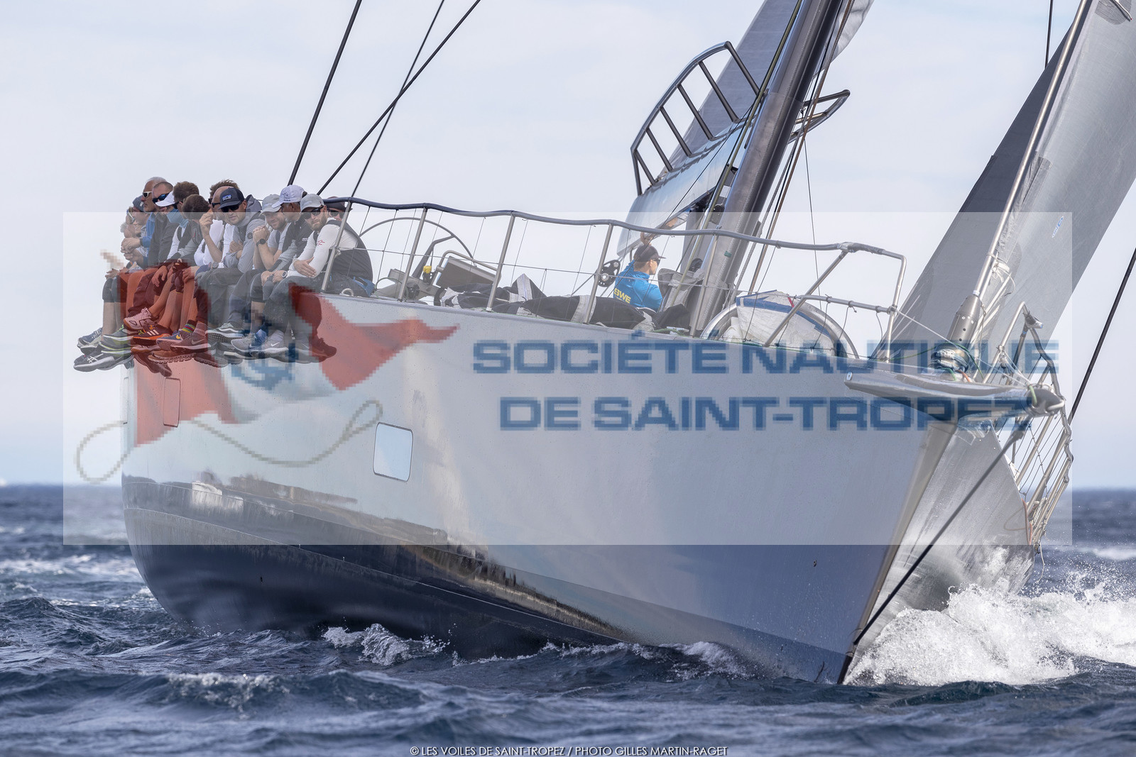 02 10 2022, Saint-Tropez (FRA,83), Voiles de Saint-Tropez 2022,  entraînement des maxis