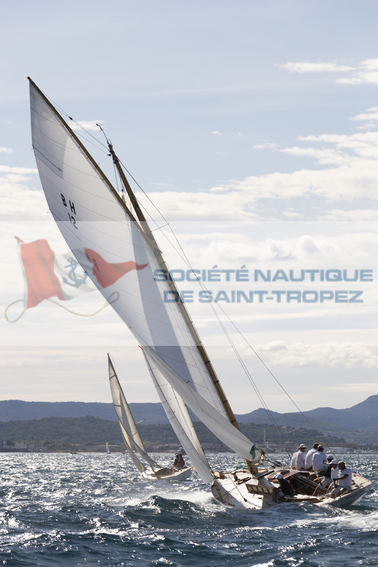 26 09 2020, Saint-Tropez (FRA,83), Les Voiles de Saint-Tropez 2020, Day 1, Training, Finish Yacht Club de France Cup Cannes - Saint-Tropez