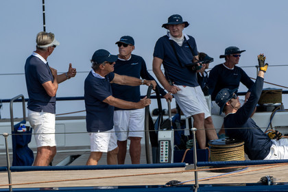 03 10 2023, Saint-Tropez (FRA,83), Les Voiles de Saint-Tropez 2023, Race Day 4, Club 55 Cup - Maxis