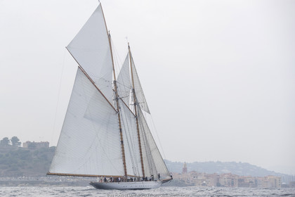 01 10 2017, Saint-Tropez (FRA,83), Les Voiles de Saint-Tropez 2017, Entrainements libres et arrivée de la Coupe du Yacht Club de France