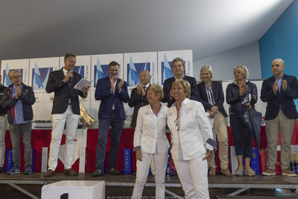 7 10 2018 Saint-Tropez (FRA,83), LEs Voiles de Saint-Tropez 2018, jour 8, prize giving