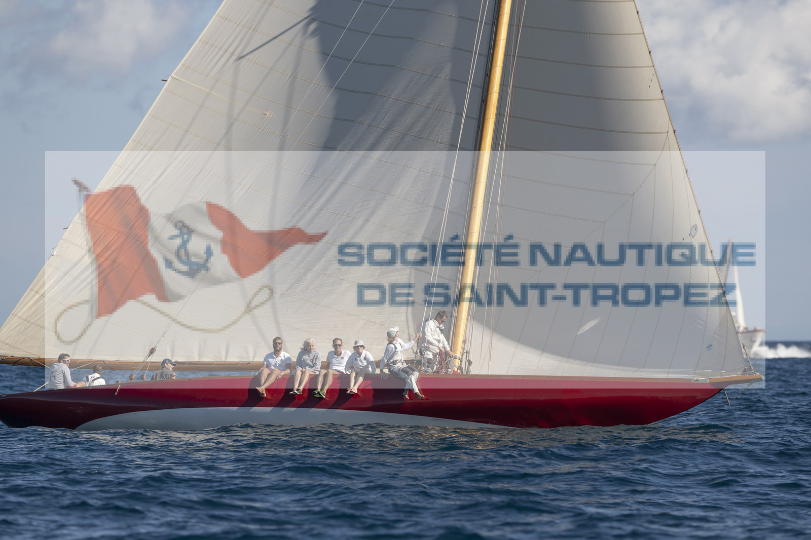 26 09 2020, Saint-Tropez (FRA,83), Les Voiles de Saint-Tropez 2020, Day 1, Training, Finish Yacht Club de France Cup Cannes - Saint-Tropez