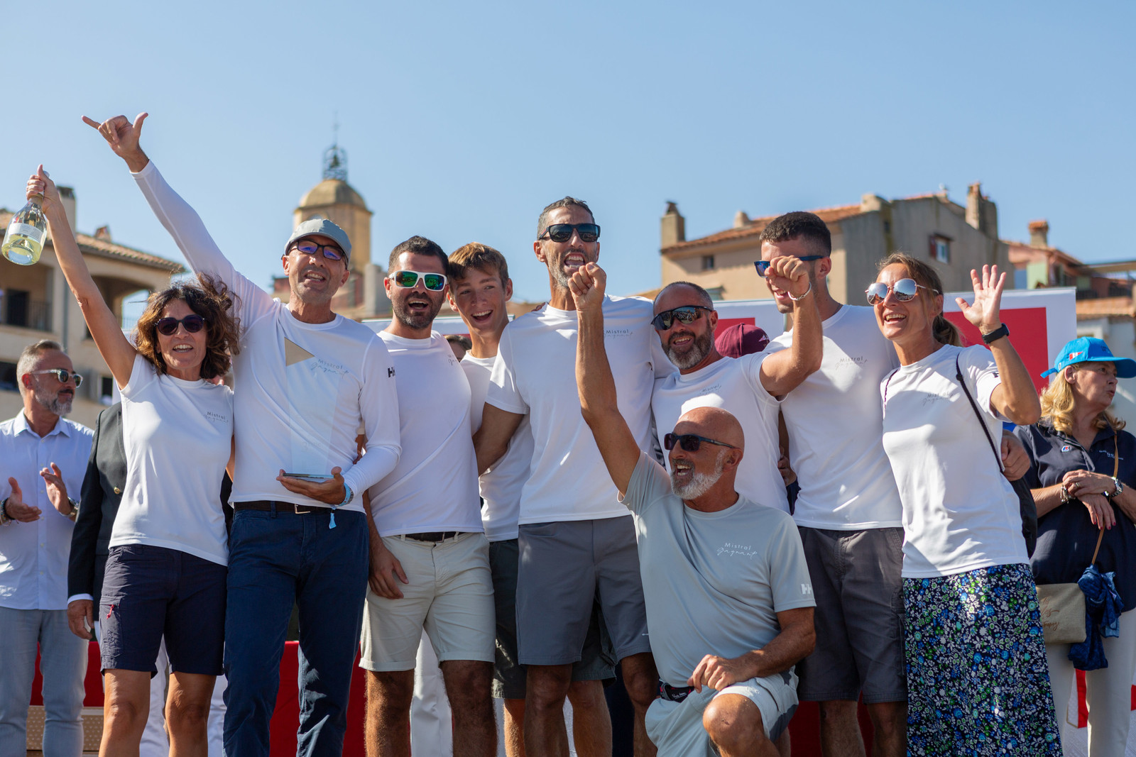 08 10 2023, Saint-Tropez (FRA,83), Les Voiles de Saint-Tropez 2023, Prizegiving classics and moderns