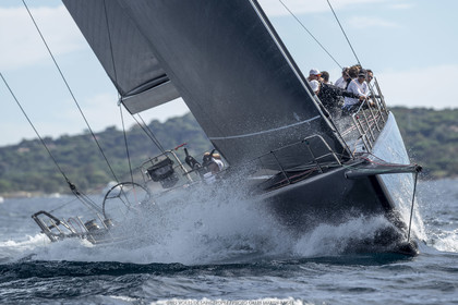 02 10 2022, Saint-Tropez (FRA,83), Voiles de Saint-Tropez 2022,  entraînement des maxis