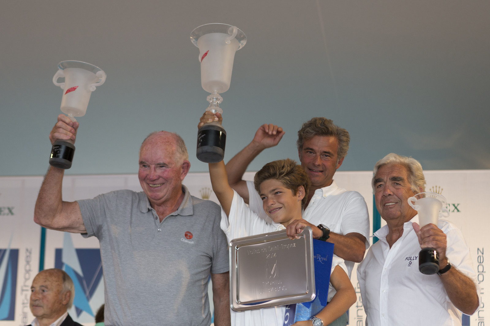 05 10 2014, Saint-Tropez (FRA,83), Voiles de Saint-Tropez 2014, Day 8, Prizegiving