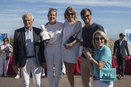 06 10 2017, Saint-Tropez (FRA,83), Les Voiles de Saint-Tropez 2017, jour , Remise des prix