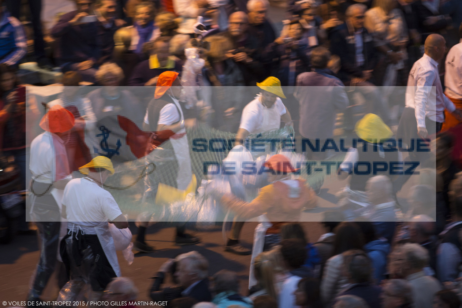 01 10 2025, Saint-Tropez (FRA,83) , Voioes de Saint-Tropez 2015, Day 4, Crew parade