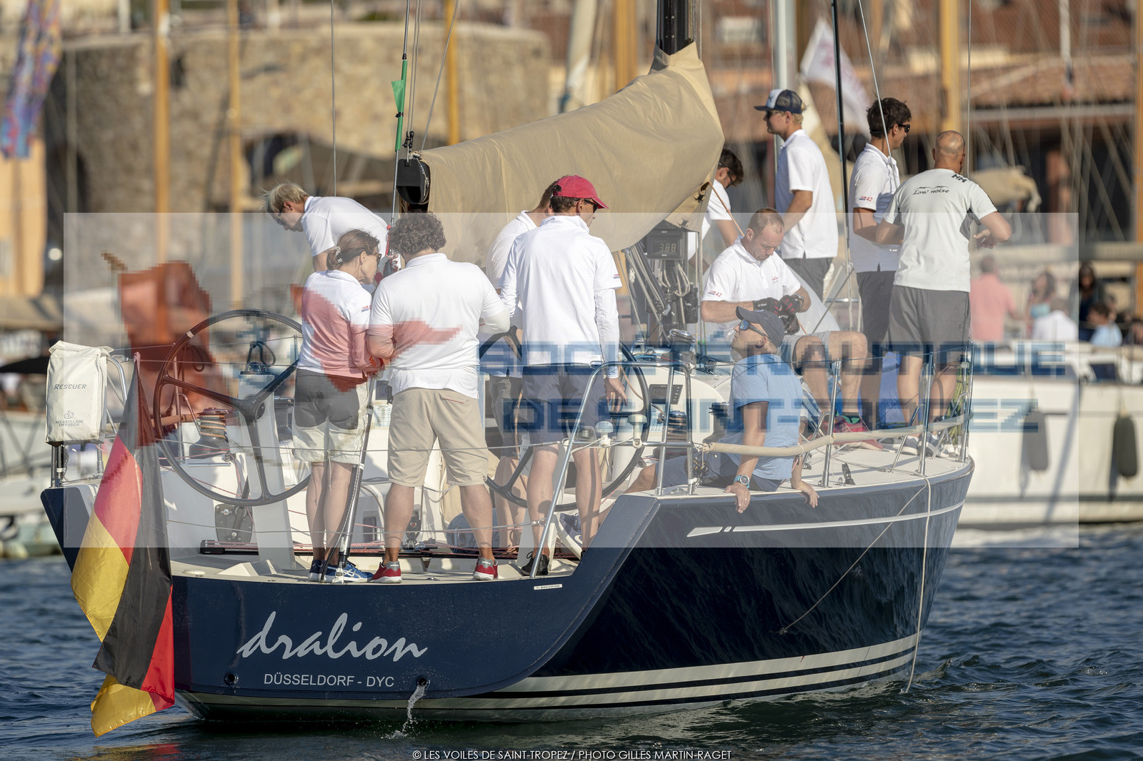 30 09 2018, Saint-Tropez (FRA, 83), Les Voiles de Saint-Tropez 2018, arrivée de Cannes-Saint-Tropez, Coupe du Yacht Club de France