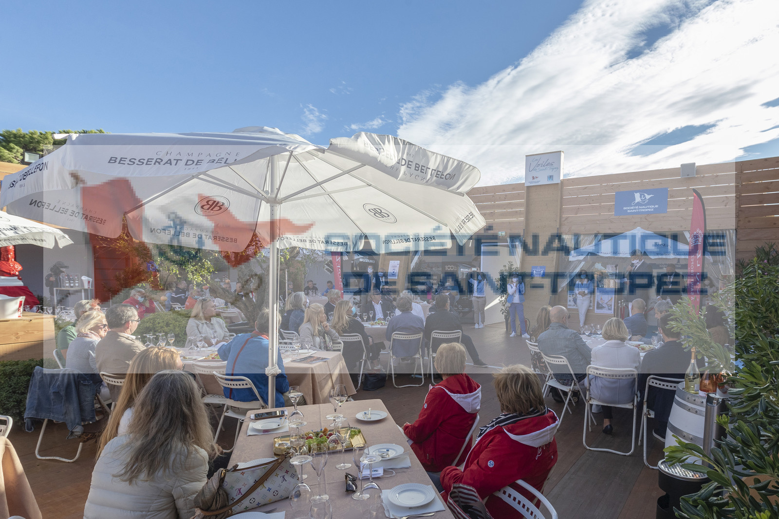 26 09 2020, Saint-Tropez (FRA,83), Les Voiles de Saint-Tropez 2020, Day 1, Village opening