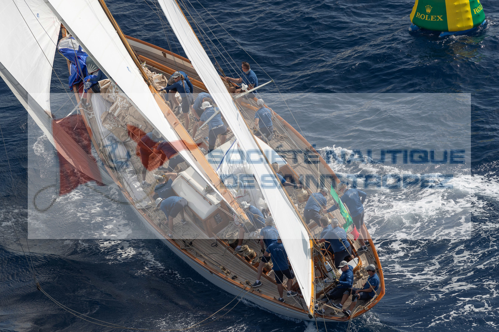 03 10 2023, Saint-Tropez (FRA,83), Les Voiles de Saint-Tropez 2023, Race Day 3, Trophée Rolex, Baruna