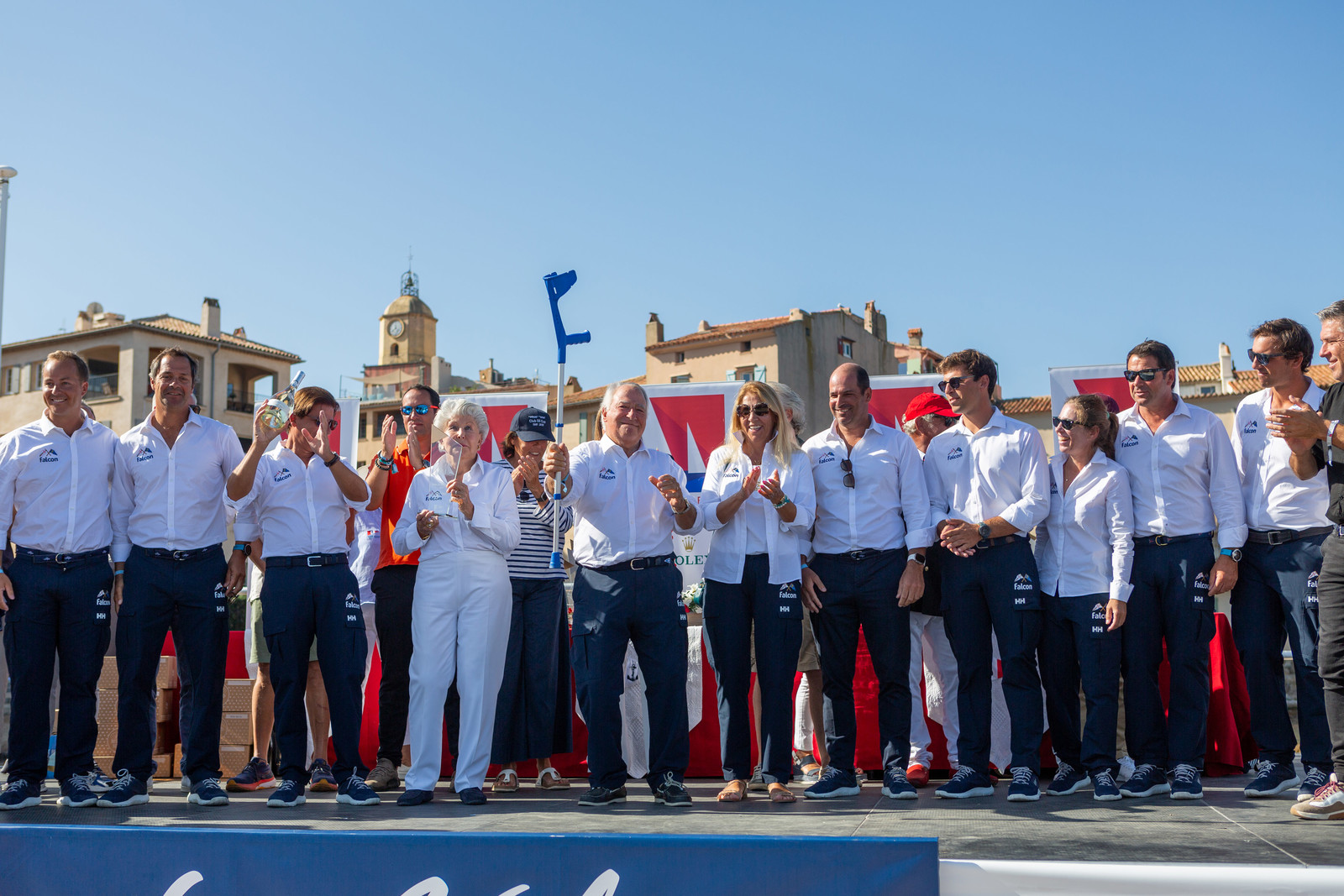 08 10 2023, Saint-Tropez (FRA,83), Les Voiles de Saint-Tropez 2023, Prizegiving classics and moderns