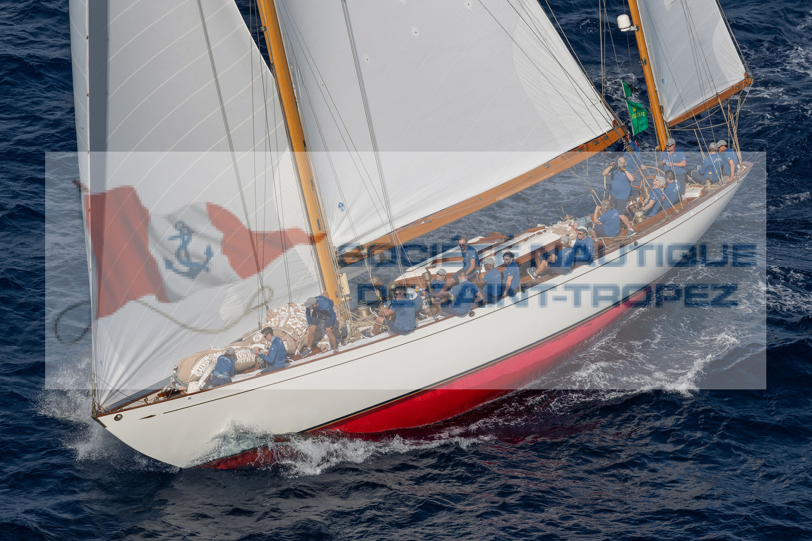 03 10 2023, Saint-Tropez (FRA,83), Les Voiles de Saint-Tropez 2023, Race Day 3, Trophée Rolex, Baruna