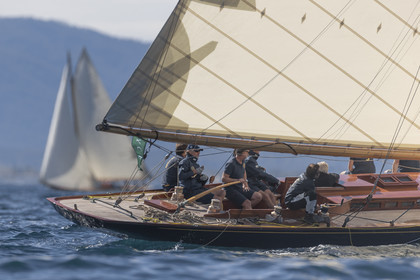 26 09 2020, Saint-Tropez (FRA,83), Les Voiles de Saint-Tropez 2020, Day 1, Training, Finish Yacht Club de France Cup Cannes - Saint-Tropez