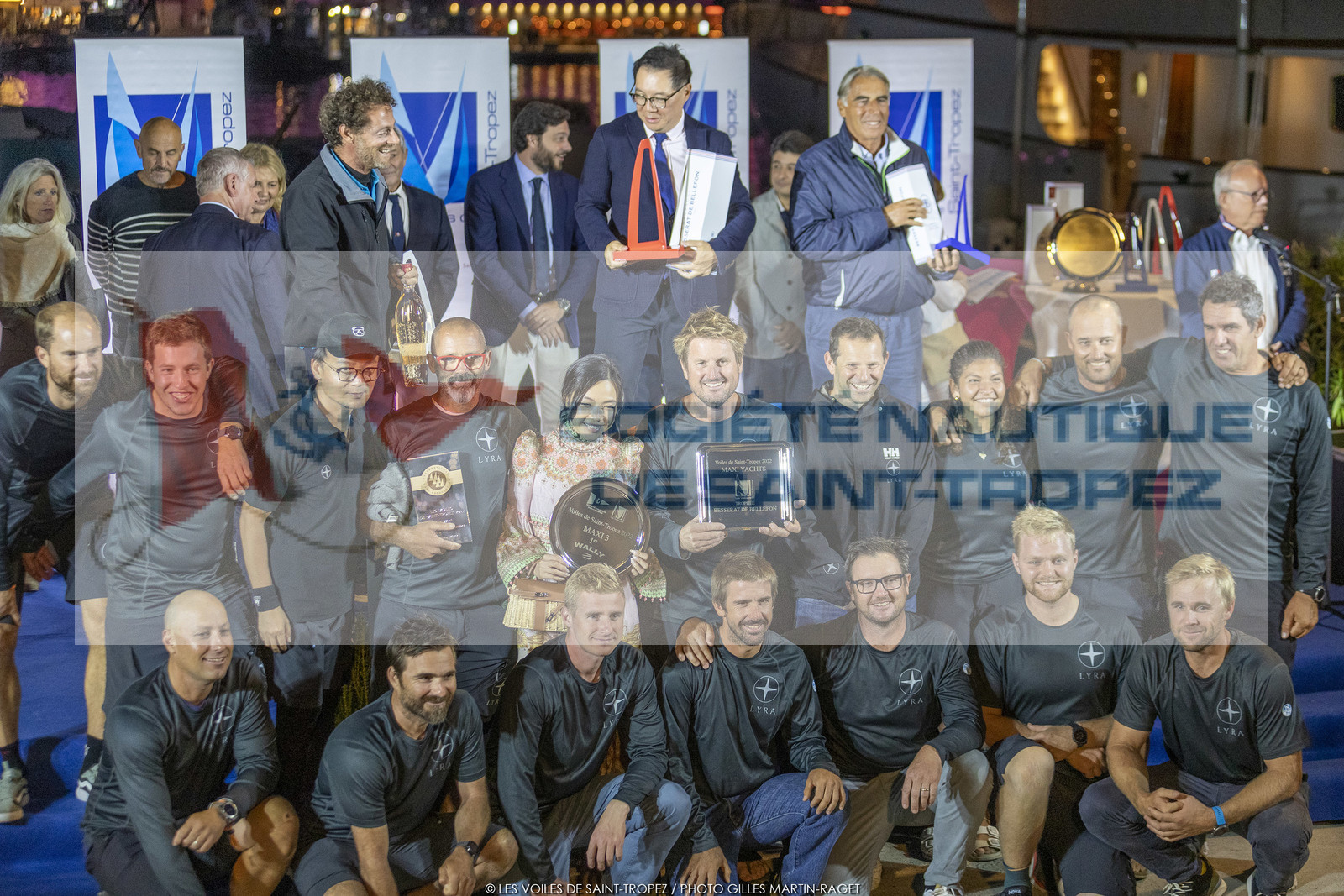 02 10 2022, Saint-Tropez (FRA,83), Voiles de Saint-Tropez 2022,  prizegiving