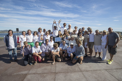 06 10 2017, Saint-Tropez (FRA,83), Les Voiles de Saint-Tropez 2017, jour , Remise des prix