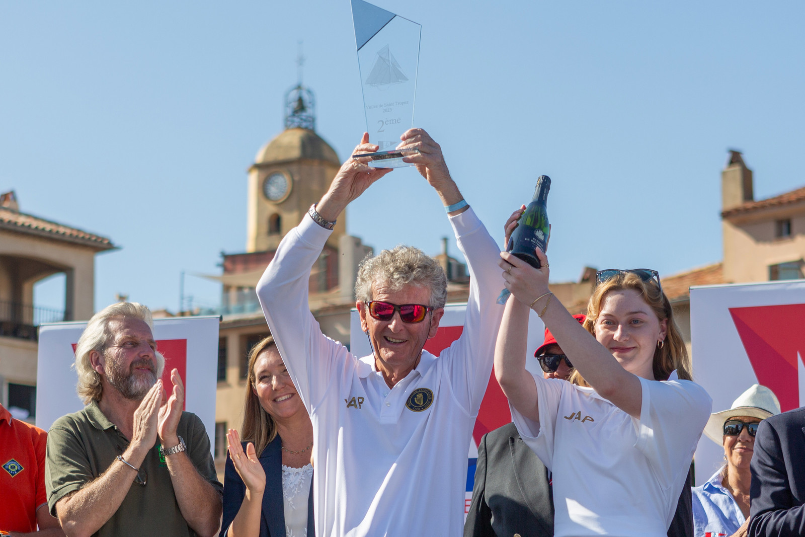 08 10 2023, Saint-Tropez (FRA,83), Les Voiles de Saint-Tropez 2023, Prizegiving classics and moderns
