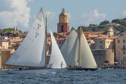 26 09 2020, Saint-Tropez (FRA,83), Les Voiles de Saint-Tropez 2020, Day 1, Training, Finish Yacht Club de France Cup Cannes - Saint-Tropez