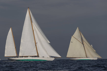 01 10 2019, Saint-Tropez (FRA,83), Les Voiles de Saint-Tropez 2019, day 2, Sumurun et Mariska