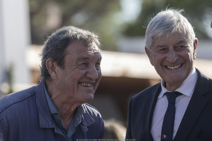25 09 2022, Saint-Tropez (FRA, 83), Les Voiles de Saint-Tropez 2022, Arrivée des bateaux et de la Coupe d'Automne du Yacht Club de France, Patrice de Comont, Pierre Roinson