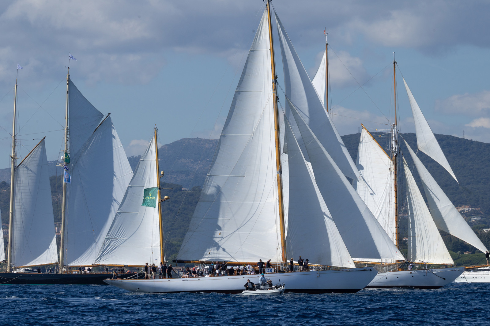 30 09 2025, Saint-Tropez (FRA), Les Voles de Saint-Tropez 2025, Race Day 2