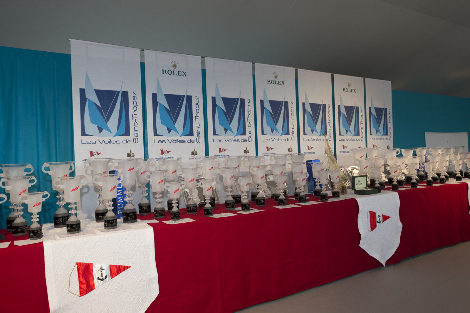 05 10 2014, Saint-Tropez (FRA,83), Voiles de Saint-Tropez 2014, Day 8, Prizegiving