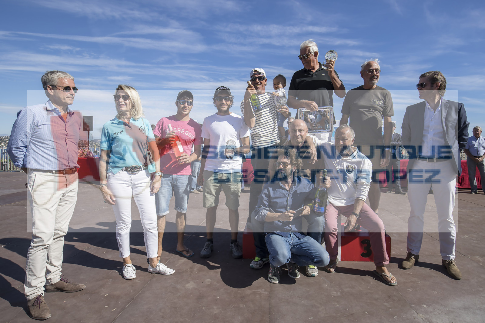06 10 2017, Saint-Tropez (FRA,83), Les Voiles de Saint-Tropez 2017, jour , Remise des prix