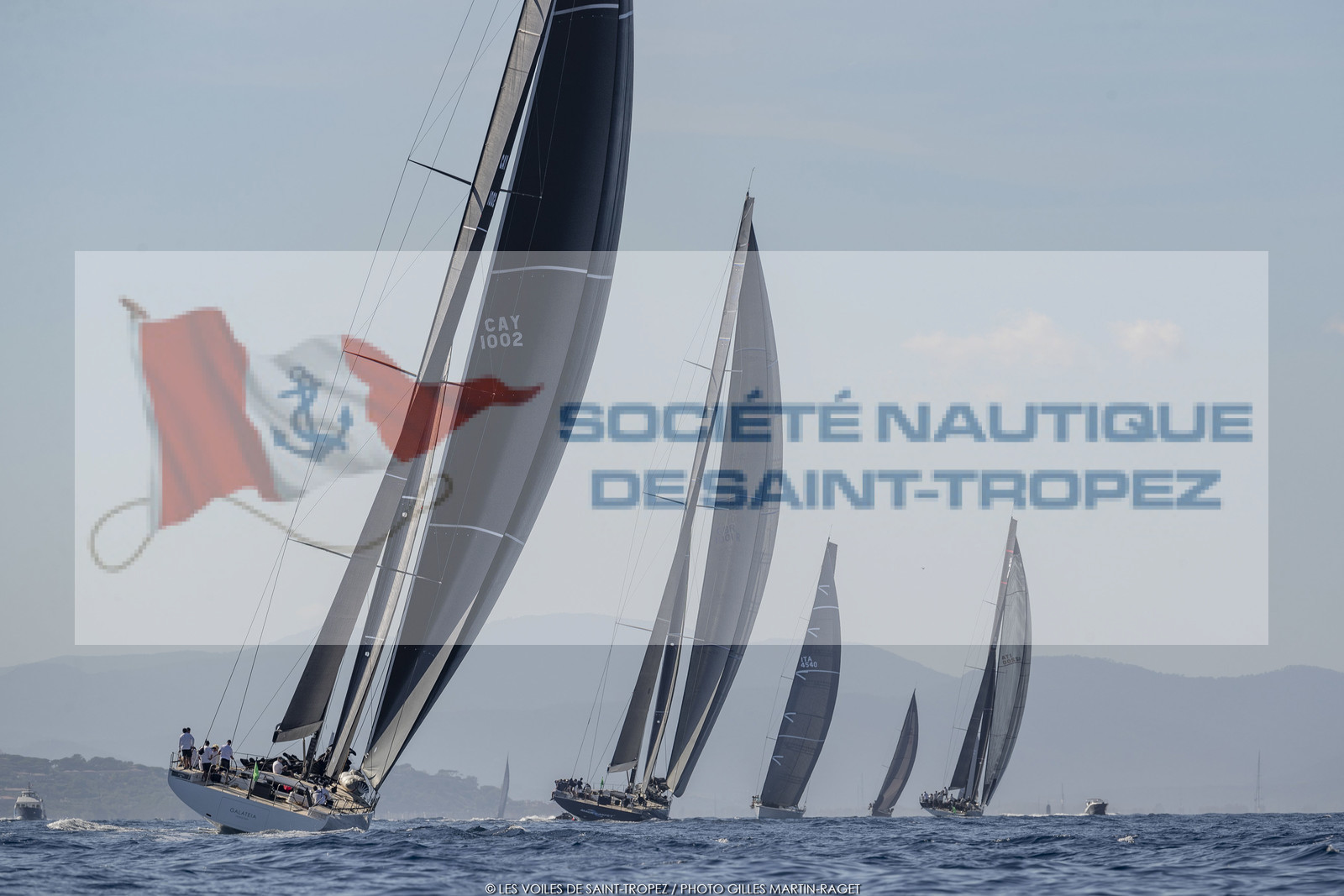 04 10 2022, Saint-Tropez (FRA,83), Voiles de Saint-Tropez 2022, Semaine 2 réservée aux maxis,  race 1