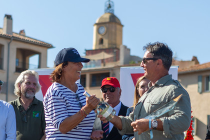 08 10 2023, Saint-Tropez (FRA,83), Les Voiles de Saint-Tropez 2023, Prizegiving classics and moderns
