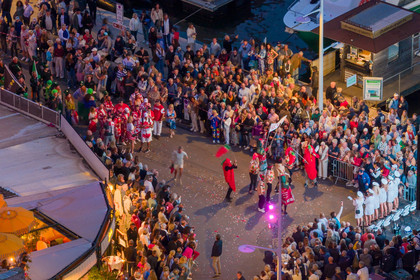 02 10 2025, Saint-Tropez (FRA), Les Voiles de SAint-Tropez 2025, Défilé des équipages